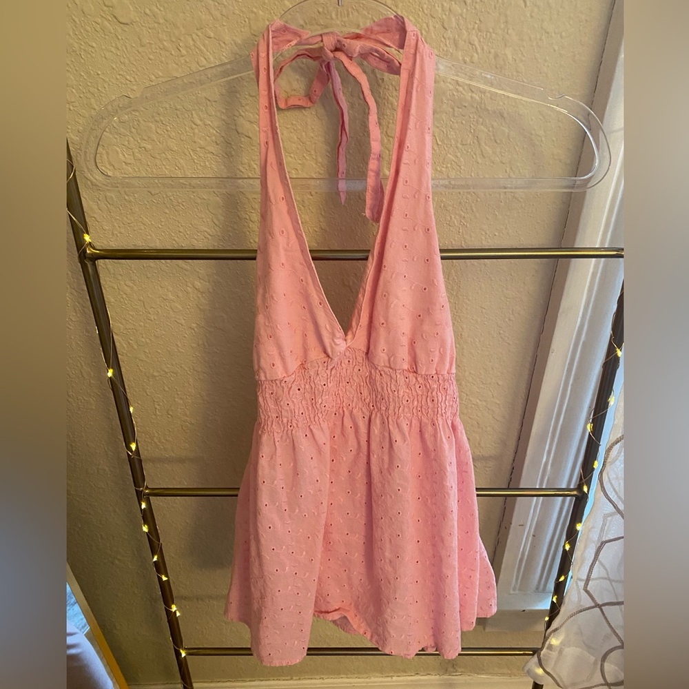 SO Vintage Babydoll Halter Top